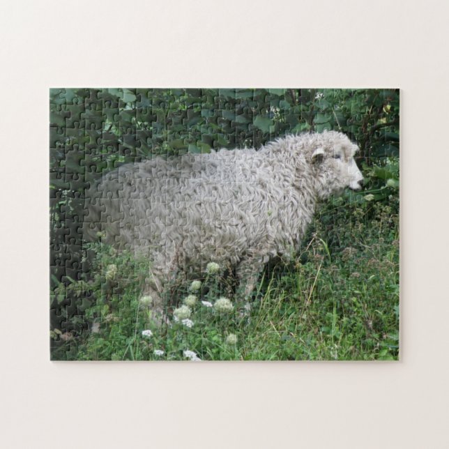 Cute Greedy Sheep Eating Puzzle (Horizontal)