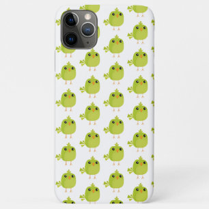 Cute Green Bird Cartoon Case-Mate iPhone Case