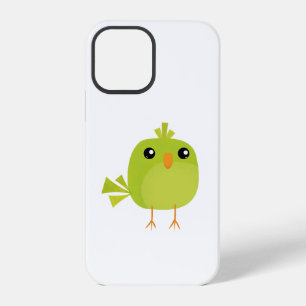 Cute Green Bird Cartoon iPhone 12 Pro Case