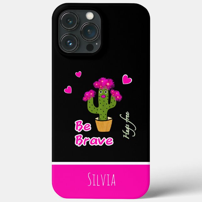 Cute green cactus Case-Mate iPhone case (Back)