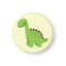Cute Green Dinosaur