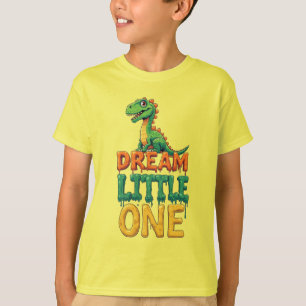 Cute Green Dinosaur T-Shirt