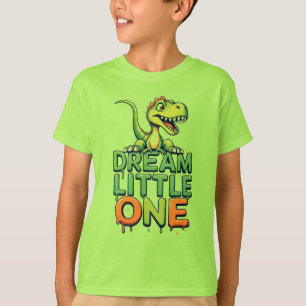 Cute Green Dinosaur T-Shirt