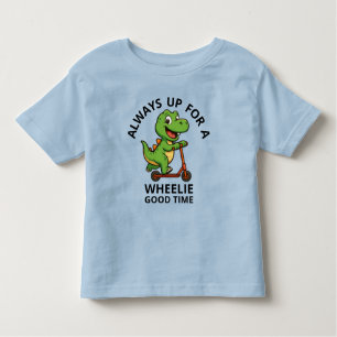 Cute Green Dinosaur  Toddler T-Shirt