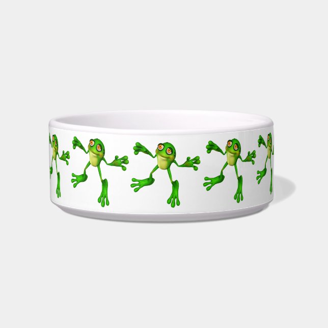 Cute Green Froggy Bowl (Left)