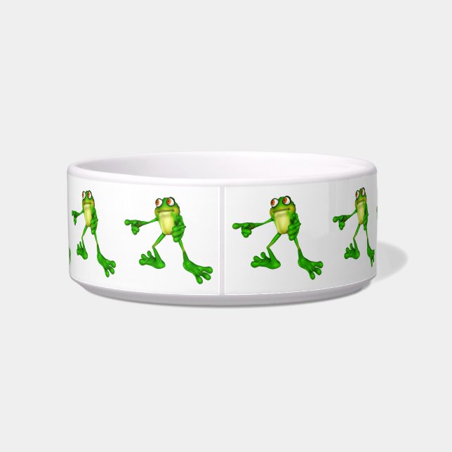 Cute Green Froggy Bowl (Back)