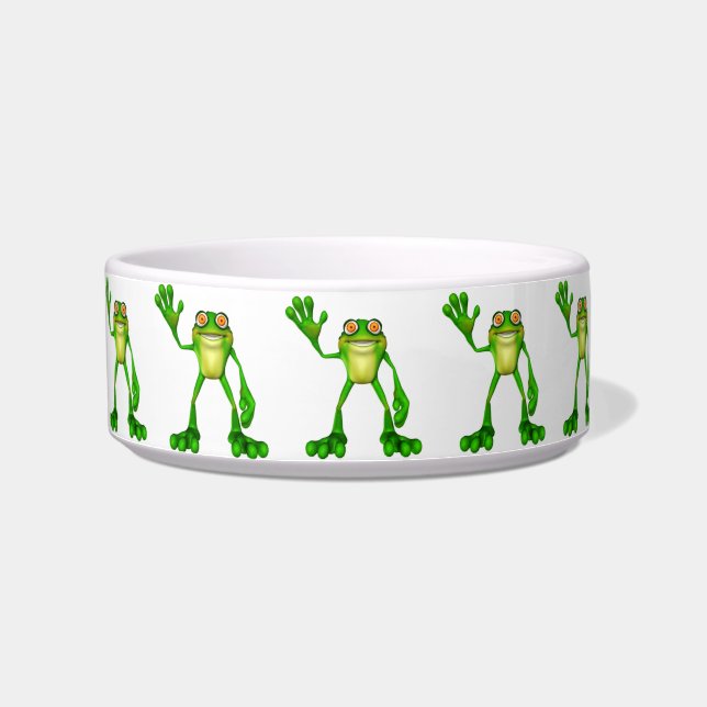Cute Green Froggy Bowl (Left)