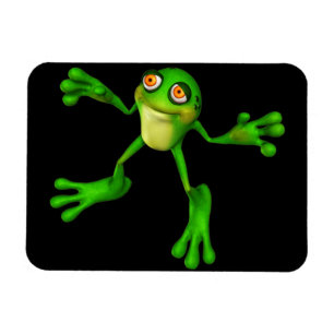 Cute Green Froggy Magnet