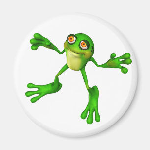 Cute Green Froggy Magnet
