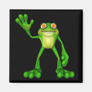 Cute Green Froggy Magnet
