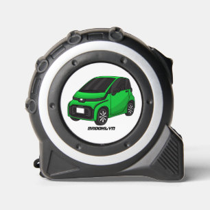 Cute green micro sized car 1