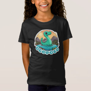 Cute Green Ogopogo the Okanagan Lake Monster T-Shirt