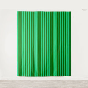 Cute Green Stylish Stripes Pattern Design Tapestry