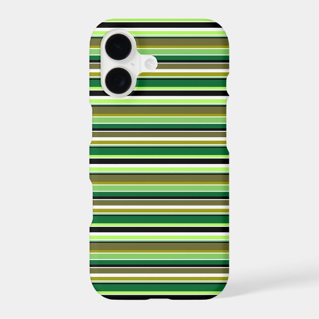 Cute green white stripes (Back)