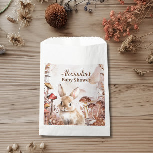 Cute Greenery Forest Animals Woodland Baby Shower Favour Bags