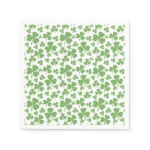 Cute Greenery Shamrock Pattern