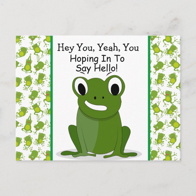 Cute Greeting Postcard (Front)