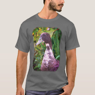 Cute Grey Goose Farm Animal  T-Shirt