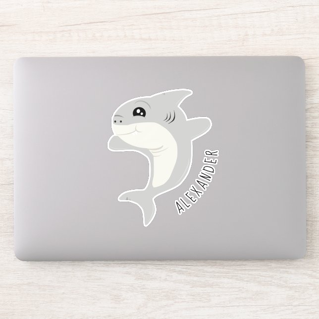 Cute Grey Shark (Computer)