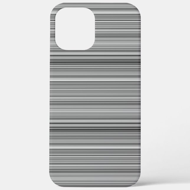 Cute grey stripes Case-Mate iPhone case (Back)
