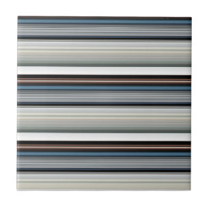 Cute grey white stripes tile
