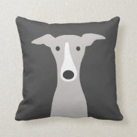 Cute Greyhound, Italian Greyhound or Whippet Dog