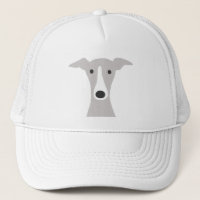 Cute Greyhound, Italian Greyhound or Whippet Dog