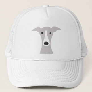 Cute Greyhound, Italian Greyhound or Whippet Dog Trucker Hat