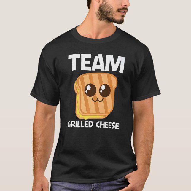 Cute Grilled Cheese For Men Women Toast Bread T-Shirt (Front)