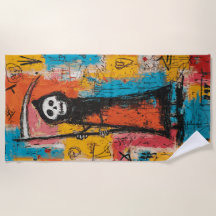 Cute Grim Reaper Pop Art Street Illustration