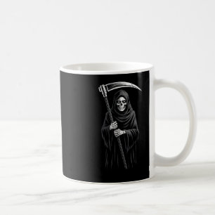 Cute Grim Reaper Spooky Grave Candy Digger Monster Coffee Mug