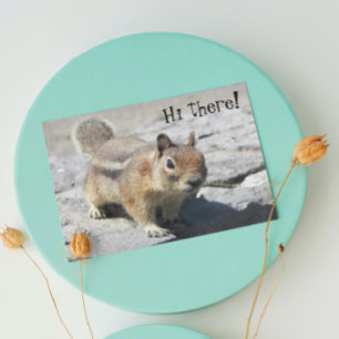 Cute Ground Squirrel Wildlife Birthday Card