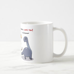 Cute Group of Dinosaurs Rawr Means We love you :) Coffee Mug