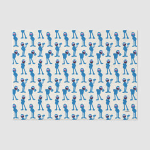 Cute Grover Pattern Tissue Paper