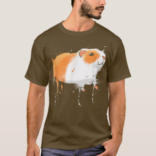 Cute Guinea Pig Artwork - Funny Guinea Pig T-Shirt