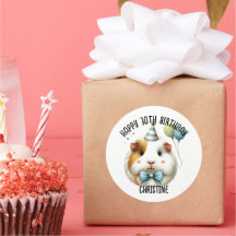 Cute Guinea Pig Birthday Party favours
