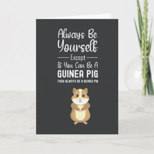 Cute Guinea Pig Cards Pets Happy Funny
