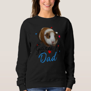 Cute Guinea Pig Dad Costume Men Guinea Pig Sweatshirt