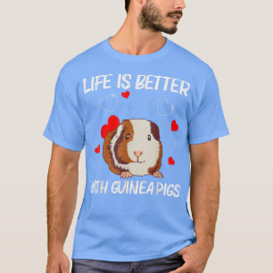 Cute Guinea Pig Design For Men Women Guinea Pig Ro T-Shirt