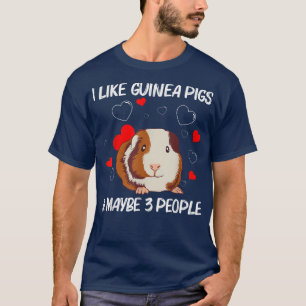 Cute Guinea Pig Design For Men Women Guinea Pig Ro T-Shirt