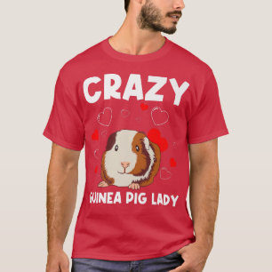 Cute Guinea Pig Design For Women Mum Guinea Pig Ro T-Shirt