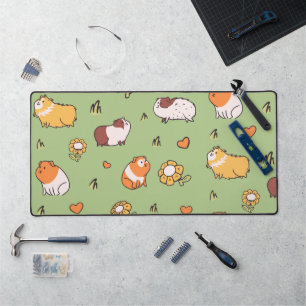Cute Guinea Pig Desk Mat