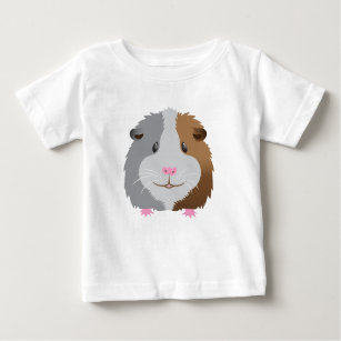cute guinea pig face baby T-Shirt