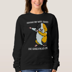 Cute Guinea Pig For Men Dad Pet Animal Breed Sweatshirt