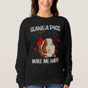 Cute Guinea Pig For Men Women Guinea Pig Rodent Sweatshirt