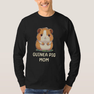 Cute Guinea Pig Mom Mother Parent T-Shirt