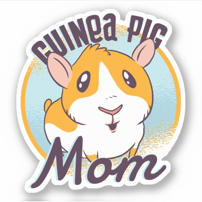 Cute Guinea Pig Mum Kawaii Piggy Teen Kids Girls (Front)