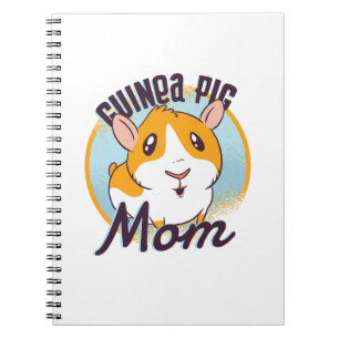 Cute Guinea Pig Mum Kawaii Piggy Teen Kids Girls Notebook