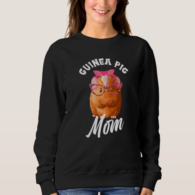 Cute Guinea Pig Mum   Sweatshirt (Front)