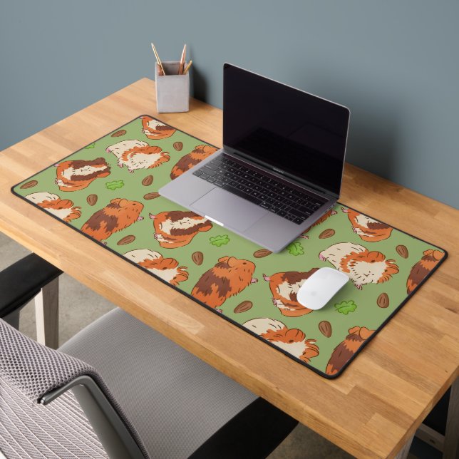 Cute Guinea Pig Pattern Desk Mat (Office 2)